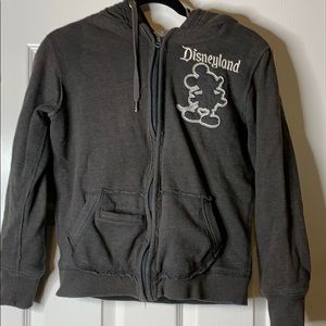 Disneyland Parks Lined Mickey Hoodie Sweatshirt